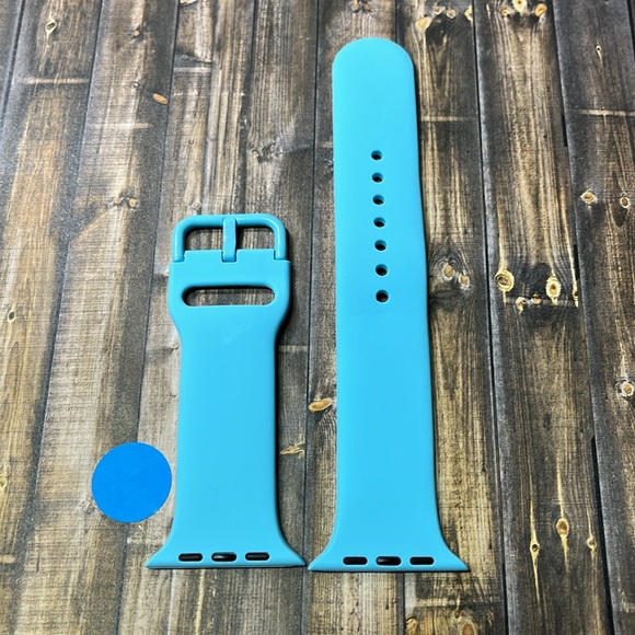5for$10 Baby Blue 42mm/44mm Adjustable Apple Watch Band - NWOT - Picture 2 of 4